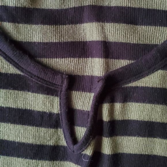 Softspun Gap Striped Long-Sleeve Tunic Small Petit - Picture 2 of 3